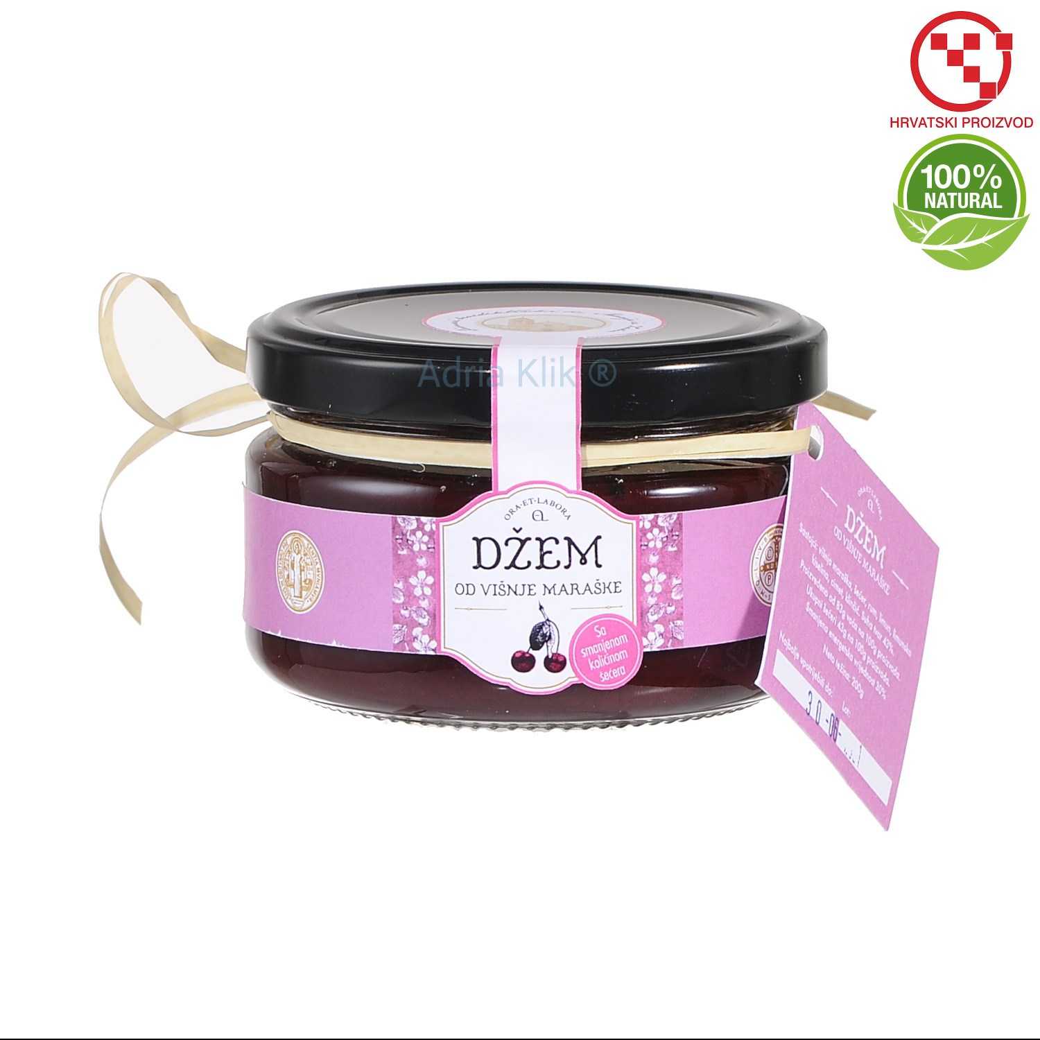 maraska-sour-cherry-visnja-benediktinke-zadar-dzem-200g-premium-100-natural-Adria-Klik_Webshop-ducan-eko-croatia-prozvod-ink