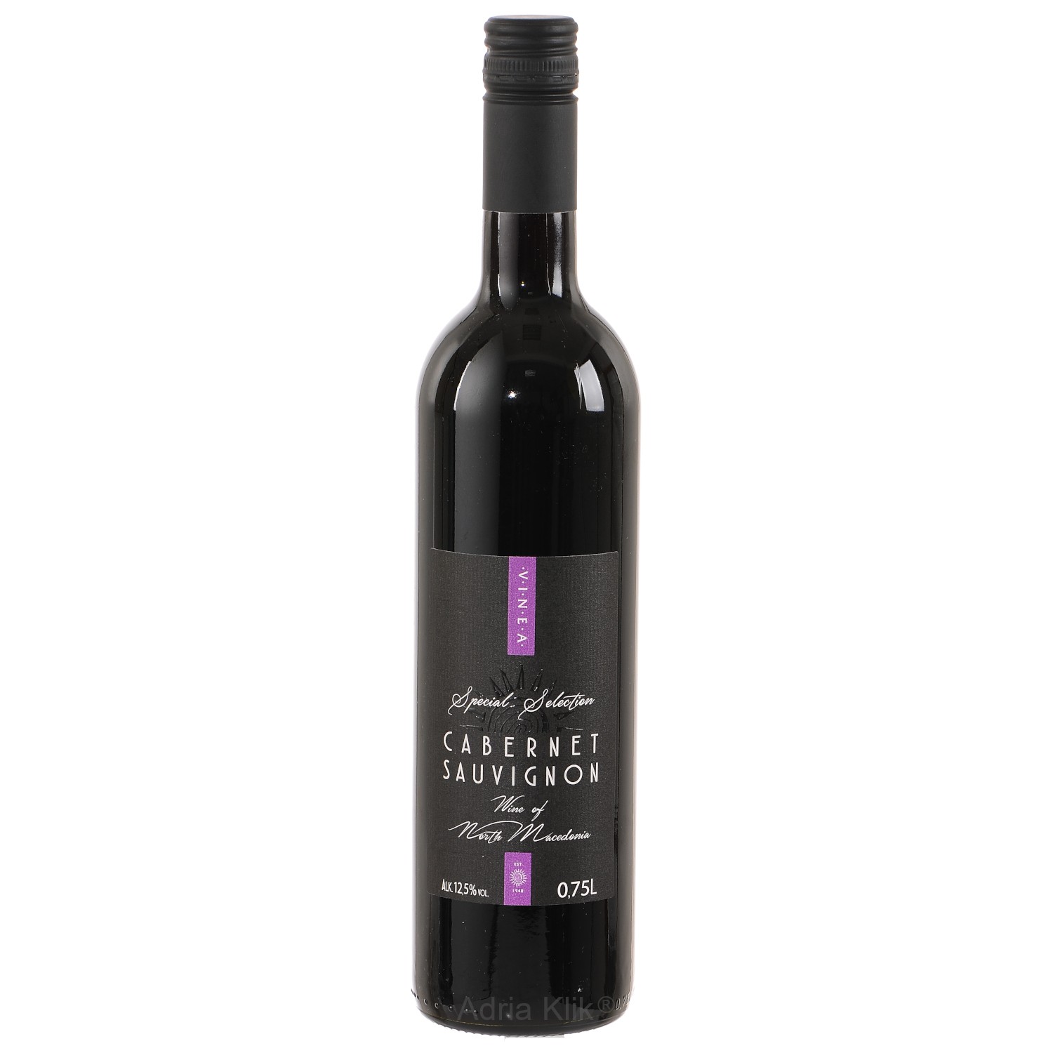 Adria Klik! Klikni za dostavu namirnica, vina, delicija, craft piva...Dostava do Vaših vrata! Vina Makedonije. Cabernet Sauvignon 0,75l Special Selection Vizba Makedonija Valandovo