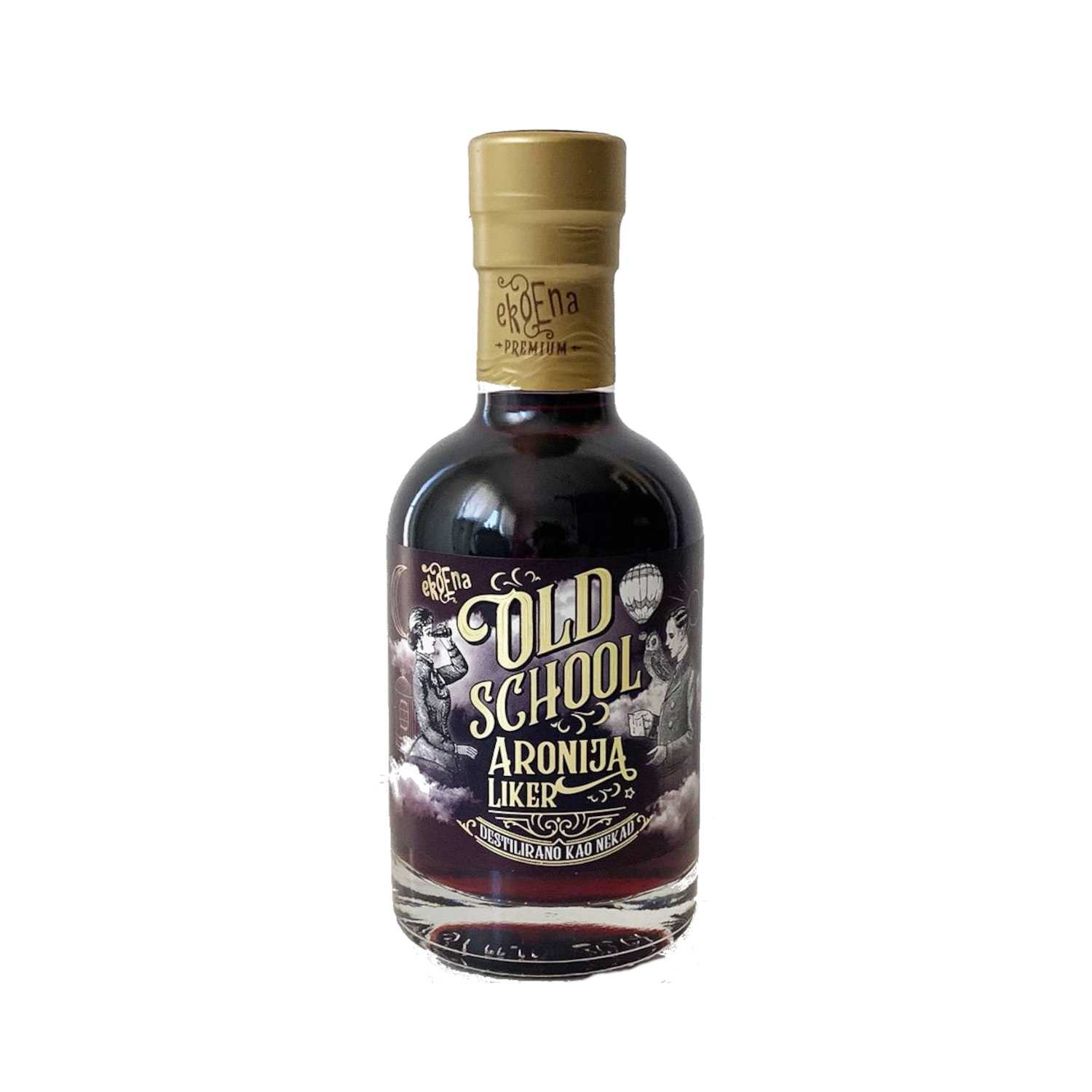 Aronia Liquer Old School 0,2l ekoEna   | Find, click, shop and we deliver Fast, Adria Klik Croatian Webshop!