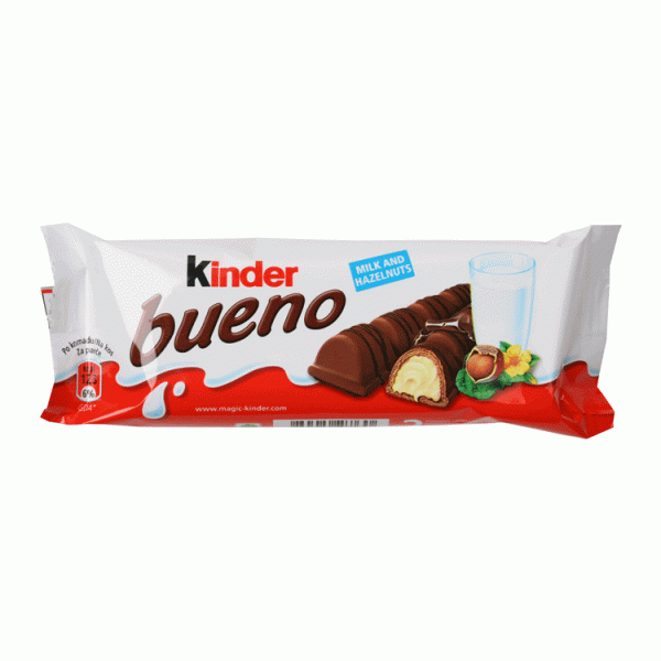 Kinder Bueno 43g. | Adria Klik Najbrža dostava Namirnica, Vina, Craft piva, Delicija, Organsko, Eko, Bio, ekskluzivan izbor domaćih vinara! 