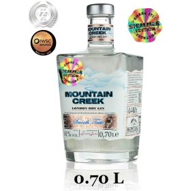 London dry SHIMMER Mountain Creek Premium Gin 0,7 l Kostelac